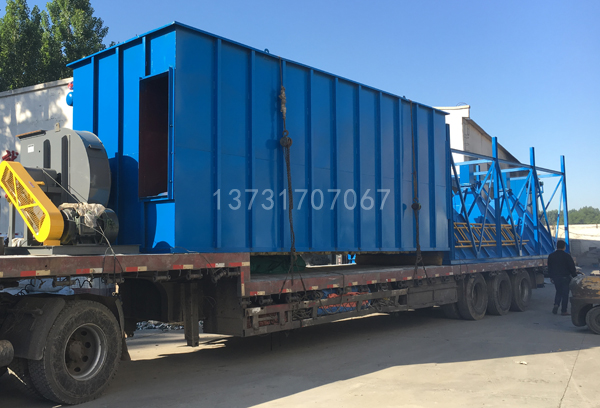 山東梁山掛車廠定購的噴砂房布袋除塵器已發(fā)貨 山東梁山掛車廠定購的噴砂房布袋除塵器已發(fā)貨