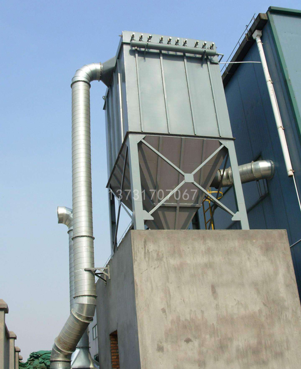 北京大興家具廠(chǎng)砂光機(jī)除塵器安裝完畢